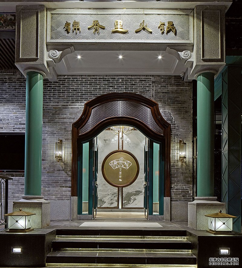 杭州锦绣人家火锅店装修设计实景案例
