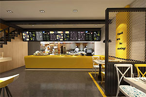 蛋糕甜品店装修设计全景案例